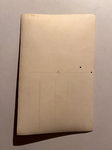 Antique Mexican Photo Postcard PATZCUARO MICHOACAN ZAVALA PHOTOGRAPHER 1930's - Picture 2 of 2
