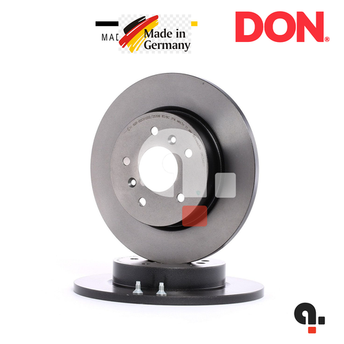 Kit Dischi e Pastiglie Freno Posteriori Don Per Nissan Qashqai Renault Kadjar - Foto 5 di 9