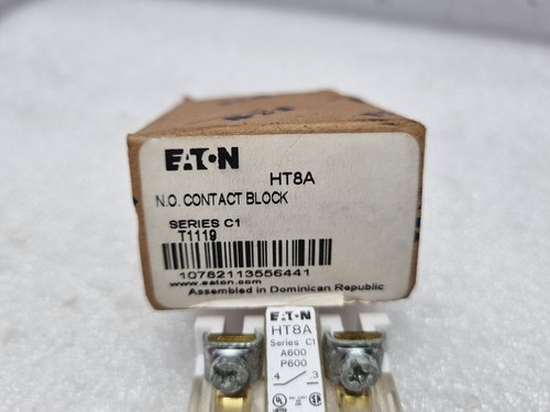 Eaton HT8A N.O. Blocco Contatti Serie C1 T1119 A600 P600 - Imagen 2 de 6