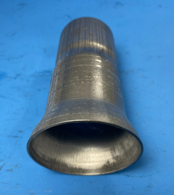 1 x 2.5'' Ball Header To 2.25'' ID Socket Cone Only 14 Gauge Aluminized Reducer