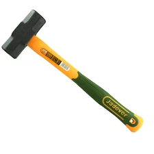 Jadever 3-LB Sledge Hammer, Shock Absorbing Handle, Drop Forged & Heat Treated