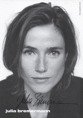 Autogramm - Julia Bremermann