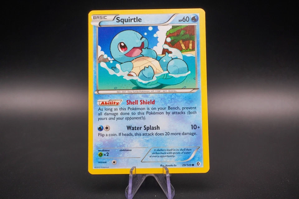 Squirtle 29/149 Wartotle 30/149 Blastoise 31/149 3 Card Set Starter Pokemon TCG - Image 2 of 4