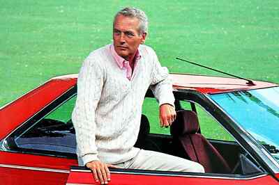 NISSAN SKYLINE CAR 1981 PAUL NEWMAN vintage Japanese advertising