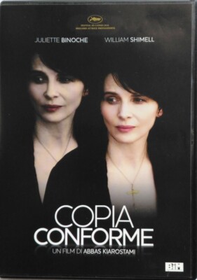 Dvd Copia conforme di Abbas Kiarostami 2010 Usato