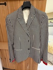 Mens Aubin Wills Striped Blazer size M