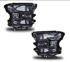 PIT66 Headlights Assembly, Compatible with 2015 2016 2017 Ford F150 Replacement