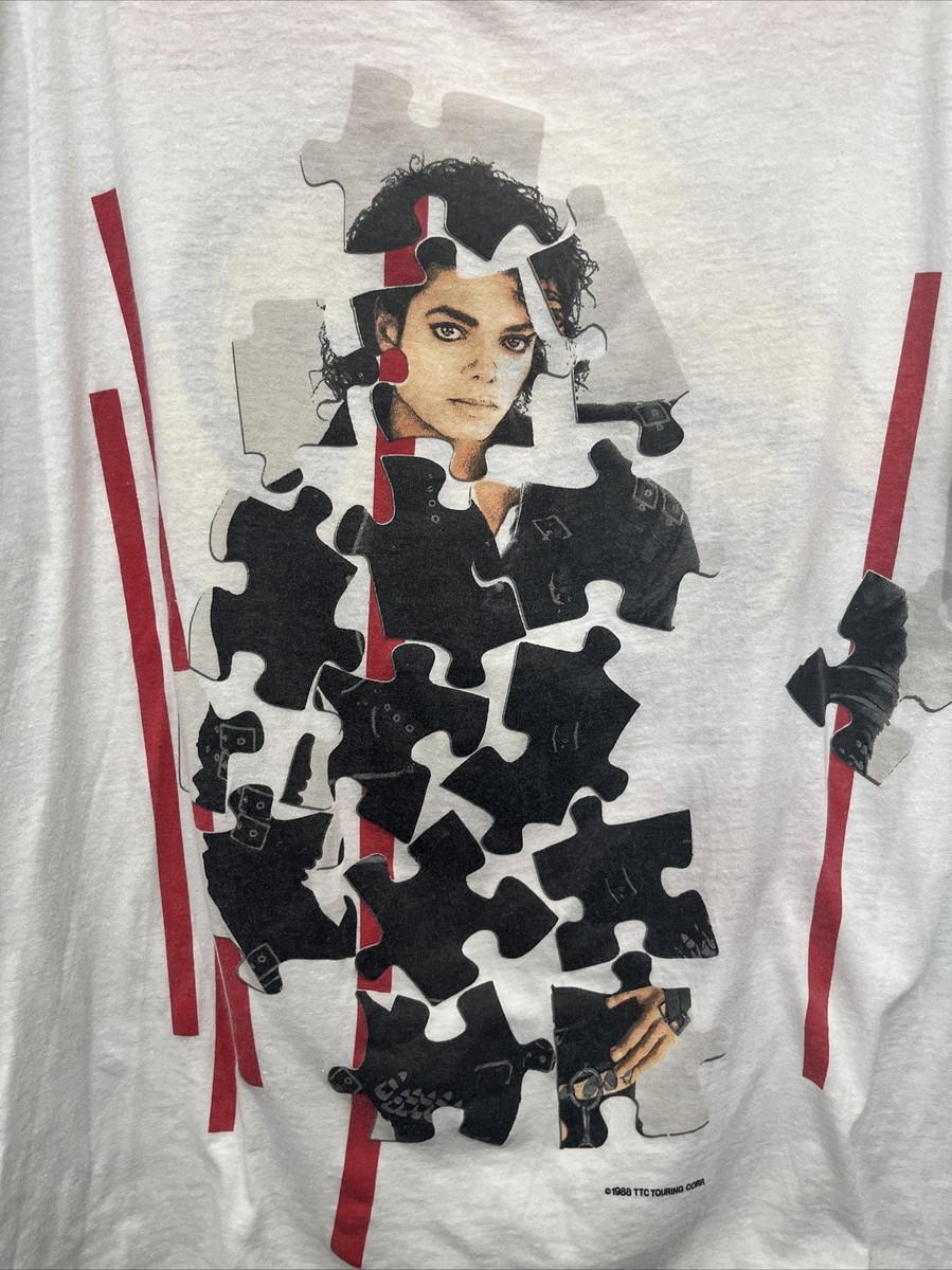 【希少】MICHAEL JACKSON TOUR 1988 PEPSI Tシャツ 1988 Pepsi Presents Michael Jackson Tour T-Shirt Unisex M