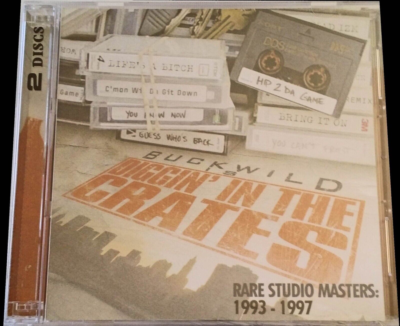 BUCKWILD Diggin In The Crates The Rare Studio Masters 2CD D.I.T.C. DITC
