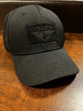 Condor Tactical Baseball Cap - Black, Fuzzy Logo Patch