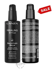 LANZA Healing Style Smoother Balm 6.8oz  Hair Straightening Serum- NEW