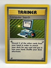 Pokémon Computer Search 071/102 Base Set Regular LP