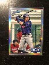 2021 Bowman Heritage #237 Keoni Cavaco Chrome Refractor /199 Twins Card PWE
