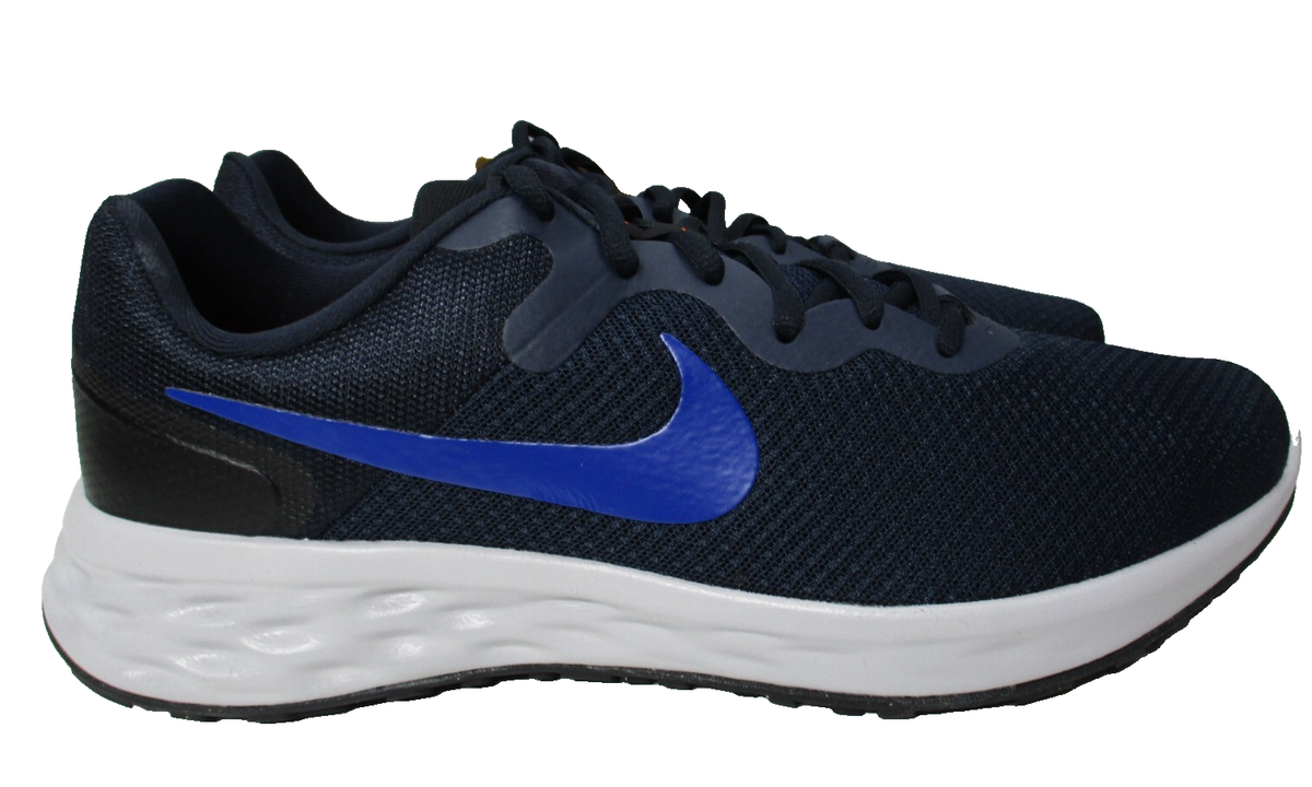 Nike Revolution Royal Blue White Road Running Shoes Mens Sz 12