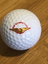 The Olympic Club vintage Souvenir Golf Ball. World Top 100 Golf Course.