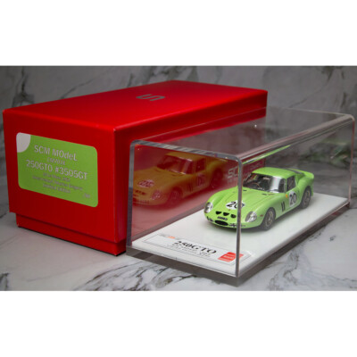 SCM Maßstab 1:43 Ferrari 250 GTO 3505GT #20 1962 24 LeMans Automodell limitiert 