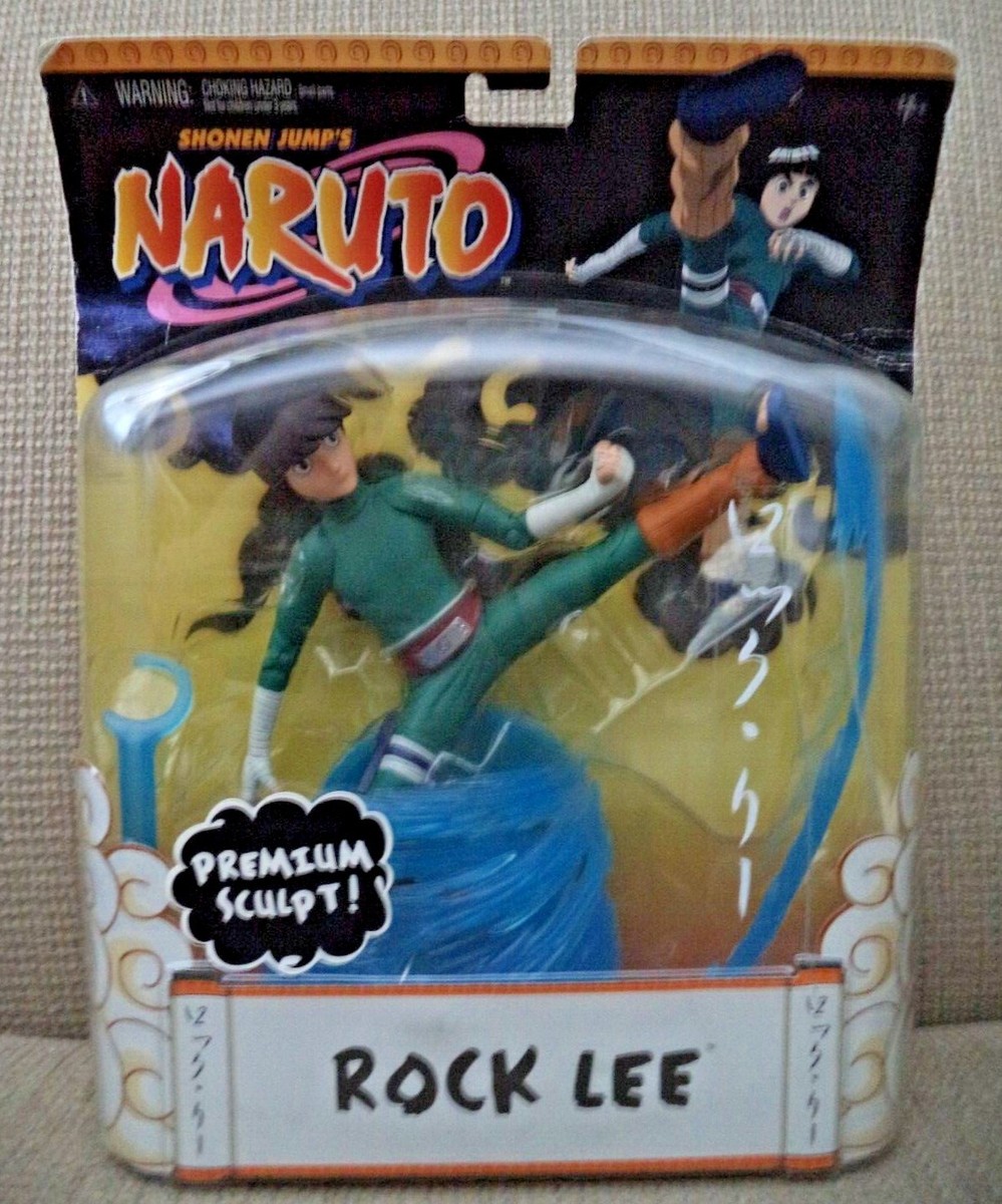 Naruto Premium Sculpt Rock Lee Mattel Figure J9165 *NEW* | eBay