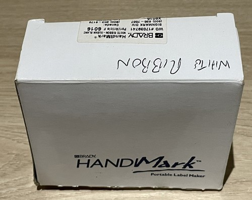Nastro bianco termico portatile Brady Handimark parte 6016 per stampante TLS2200 NUOVO - Foto 8 di 10