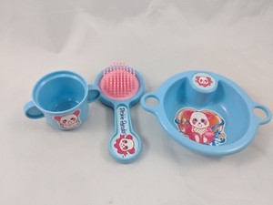 Pinkie Panda Dish Cup Brush Lot Shillman 1987