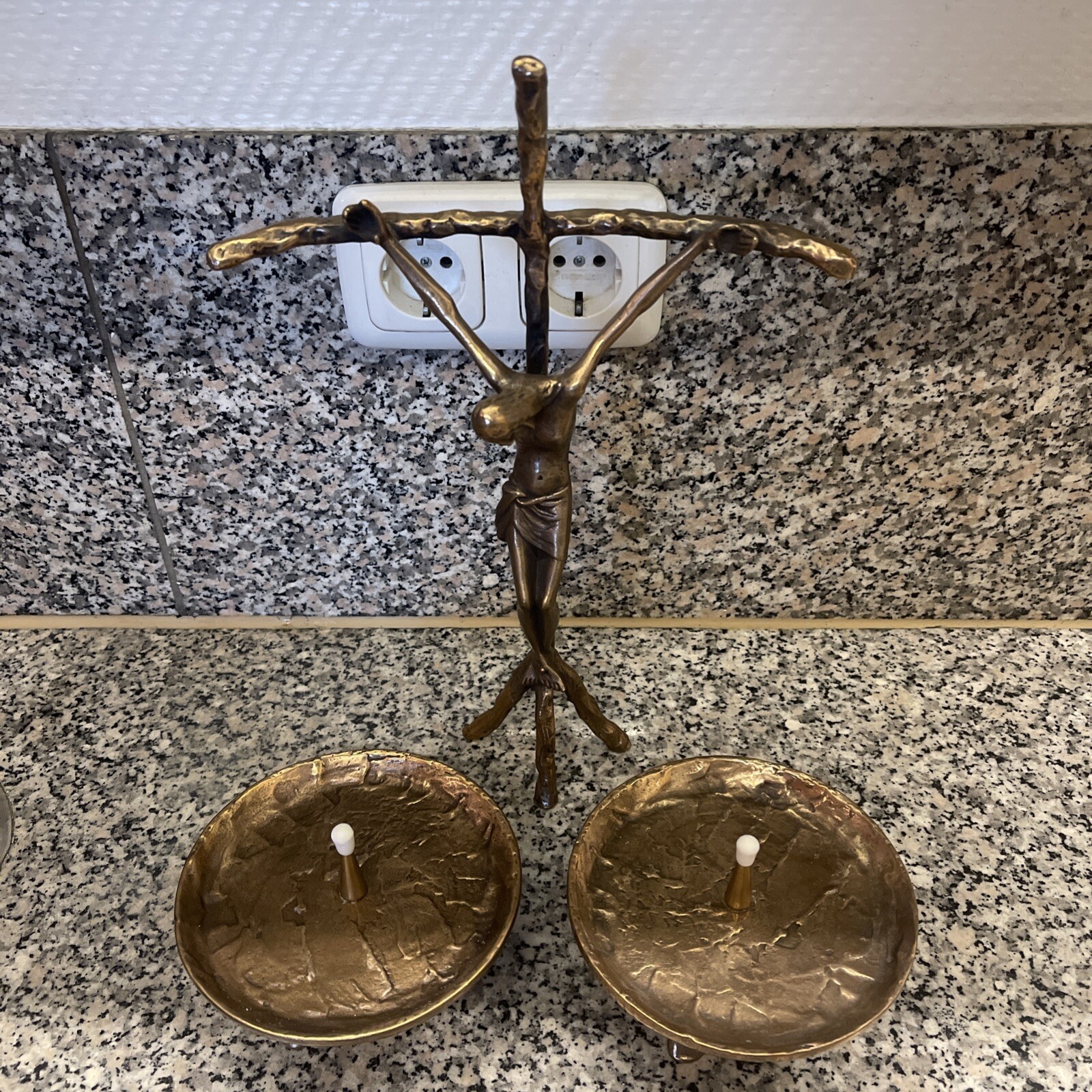 8,7" Wie Holz Jesus Wand Kreuz Kruzifix Handbe Produktbild-Vorschau 5
