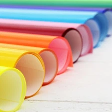 HTV HEAT TRANSFER VINYL 20" WIDE BY THE YARD - EZ WEED - CRICUT -50 SOLID COLORS