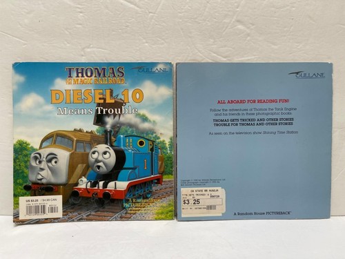 Menge 2 Bücher Thomas der Tran Diesel 10 & Thomas bekommt ausgetrickste Geschichten - Bild 2 von 2