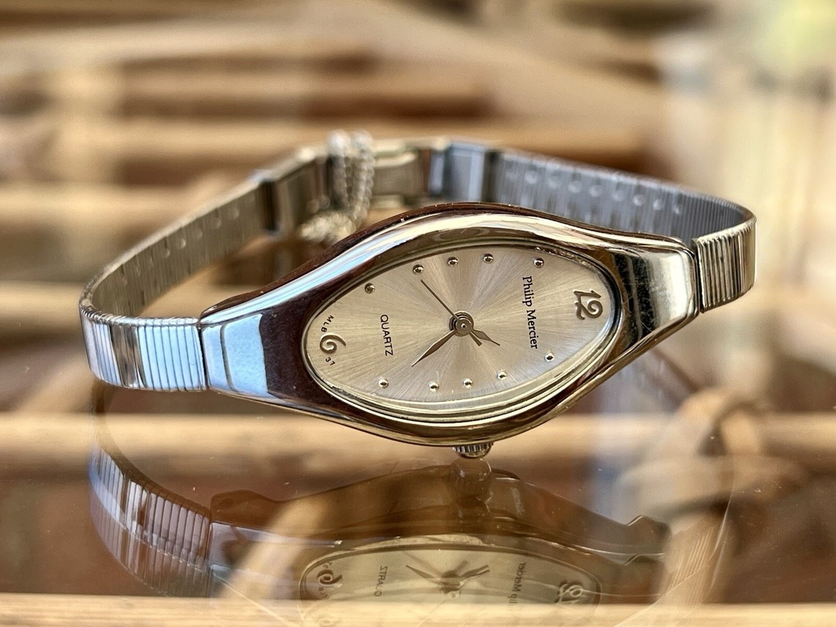 Philip Mercier Womens Quartz Analogue bracelet Watch 16cm wrist