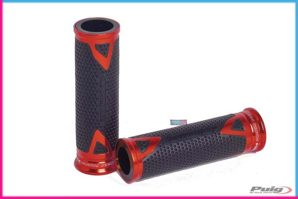 Puig Poignée Modèle Radikal Rouge - Longueur 119 mm