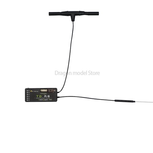 FrSky TD R6 Receiver 2.4G 900M Tandem Dual-Band Receiver with 6 Channel Ports - Picture 6 of 10