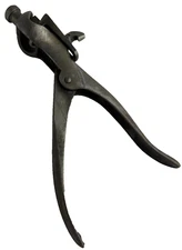 BULLOCK Vintage Hand Saw Tooth Setter – Cast Iron Woodworking Tool – Adjustable