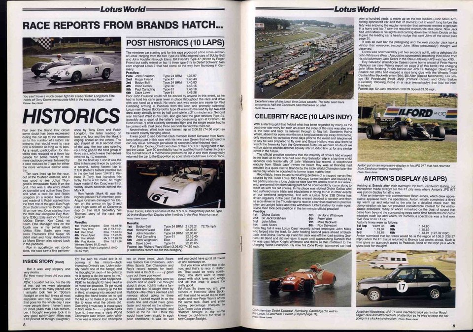 c6640 85.9 LotusWorld Vol.4 Issue6 Team Lotus Lotus Cars Limited