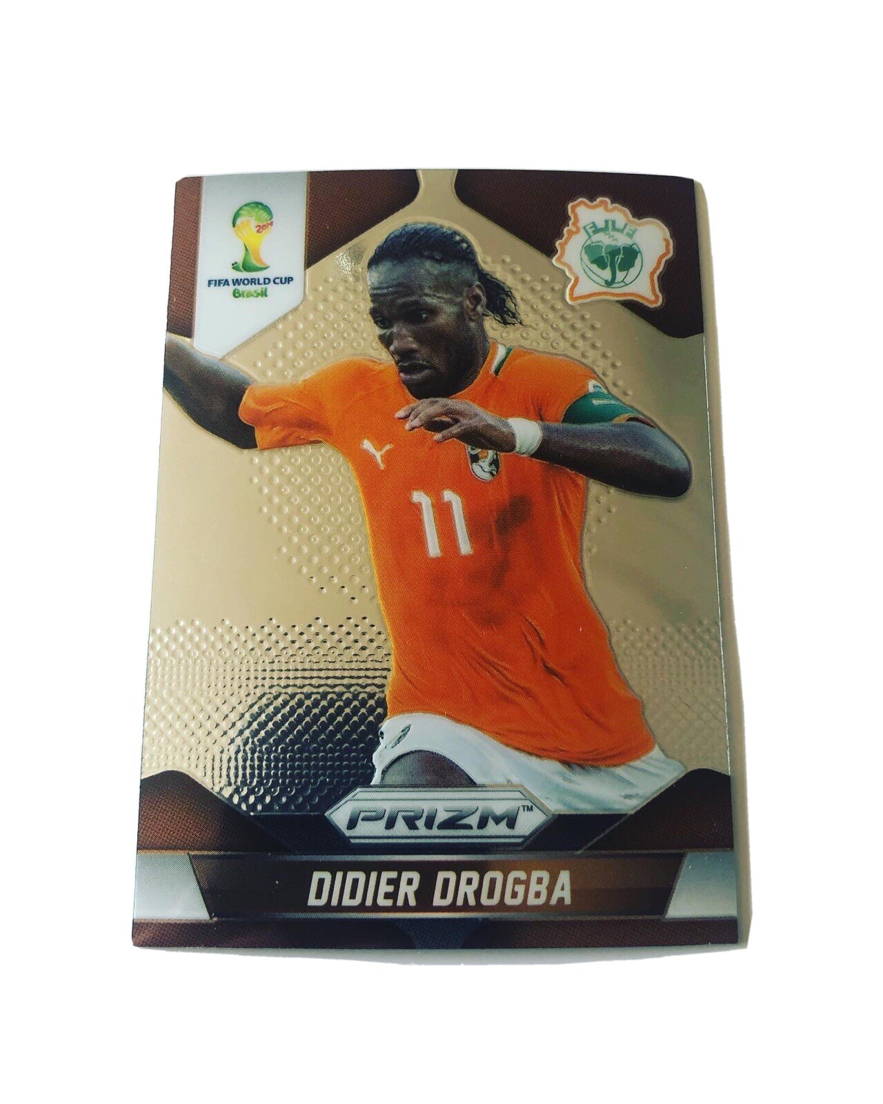 2014 panini prizm World Cup Didier Drogba 🇨🇮 #60 🐐🔥