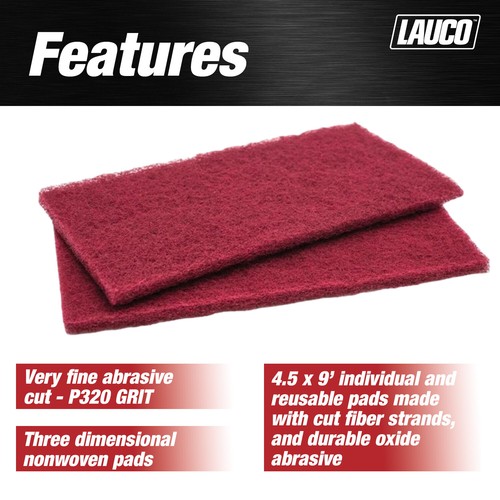Almohadillas raspaduras Lauco rojas o grises - muy finas o ultrafinas (25 hojas) - Imagen 10 de 19