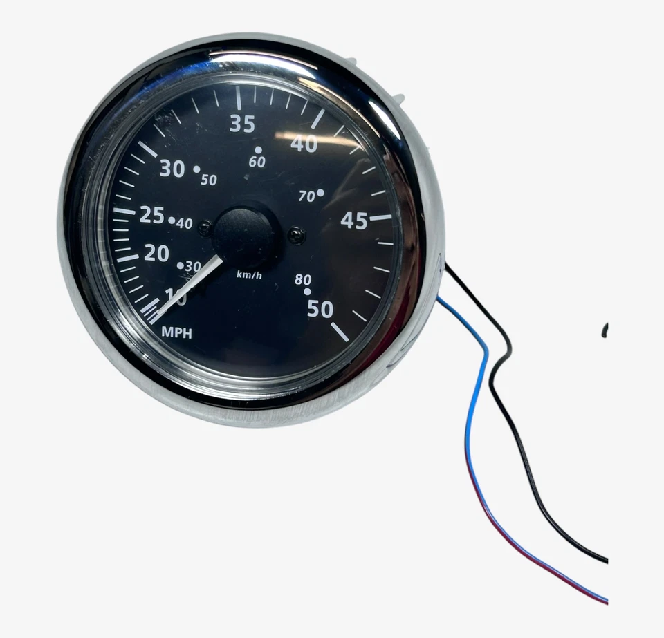 VDO Marine 1242101010000, 0-50 mph Speedometer Gauge 10V / 16V - Image 2 of 4
