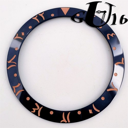 Bisel 38mm árabe GMT e inserto de reloj de buceo para caja de reloj de 40mm piezas de reparación - Imagen 18 de 25