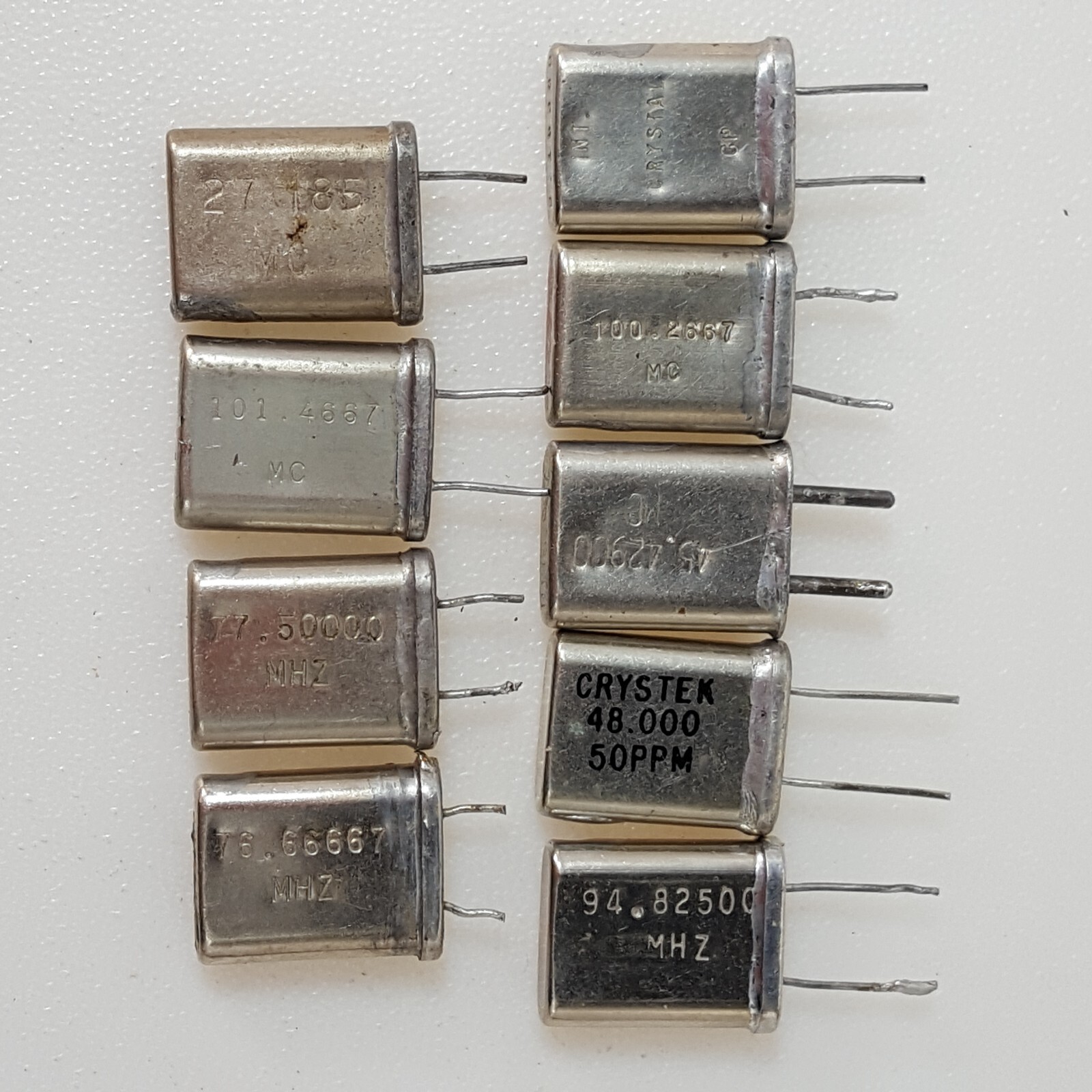 Ham Radio Crystal Oscillators mixed Lot of 9 eBay