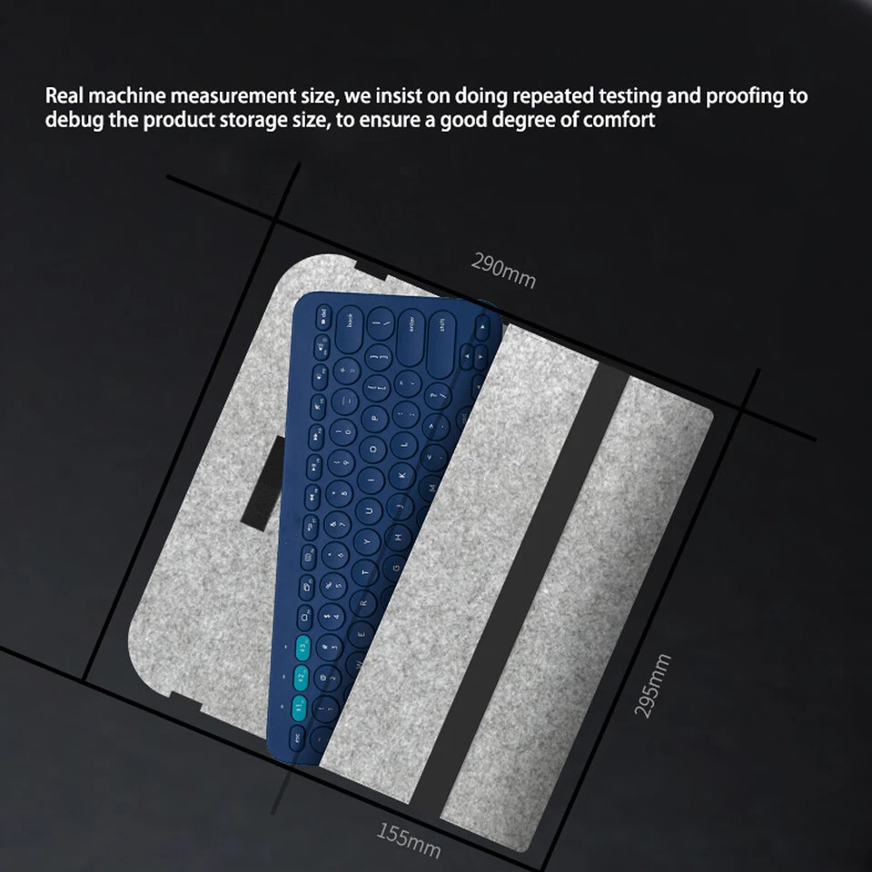 Teclado para Estuche Bolsa de Almacenamiento para Teclado K380 Teclado Inalámbrico Protector Foto 4 de 4