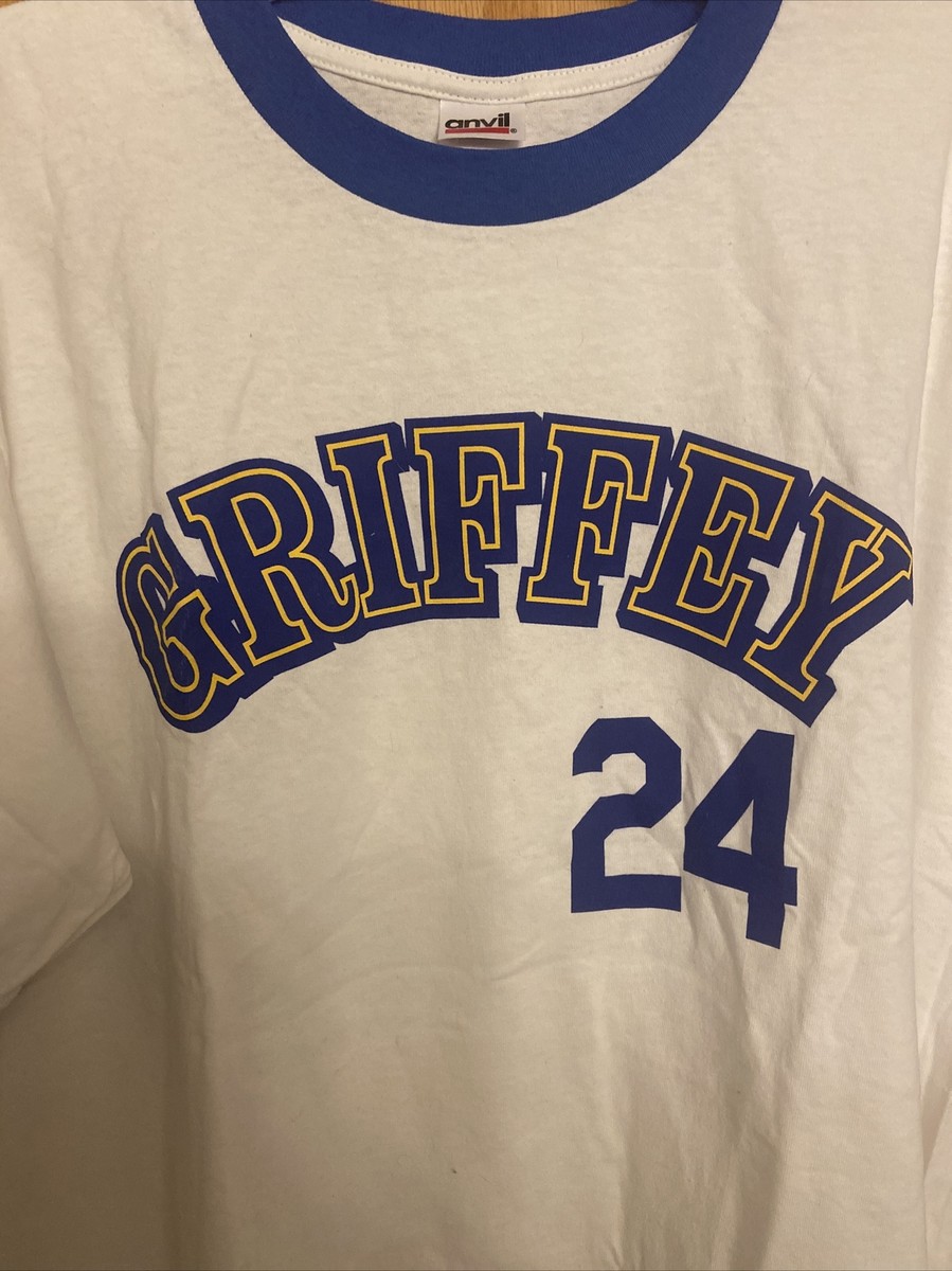Ken Griffey Jr MLB Ringer Design T Shirt (New) Size XL