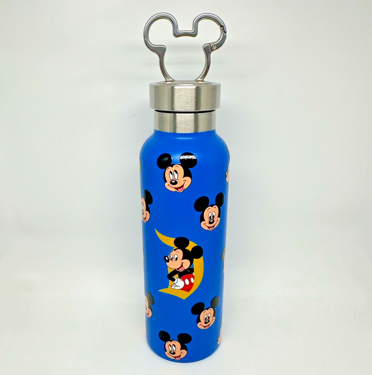 Mickey Mouse Stainless Steel Water Bottle – Disneyland Resort NEW