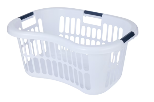 Laundry Basket Clothes Hamper Washing Cleaning Hip Hugger Organiser Bin Toy - Picture 5 of 6