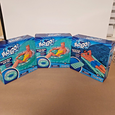 Bestway H20 Go Floats Lot of 3 New NIB 2 Round and 1 Rectangular