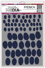 Dina Wakley Media Stencils 9X6-Varied