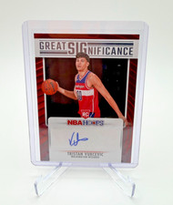 2023-24 Panini NBA Hoops - Great Significance Tristan Vukcevic #GS-VUK (AU, RC)