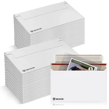 110-Pack Card Shipping Envelopes - 7 x 4.35 Inches Trading Cards Self-Adhesiv...