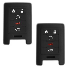 2 Key Fob Remote Skin 5b Shell Case Cover for Cadillac OUC6000066