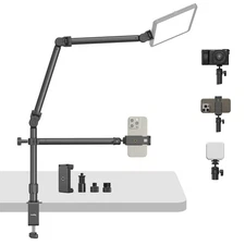 Smallrig Live Desktop Camera Bracket, Camera Desk Mount Stand with Flexible Arm