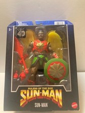 NEW 2022 Mattel Masterverse Rulers Of The Sun Sun-Man 7 Figure