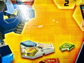 LEGO Nexo Knights: 70362 Battle Suit Clay & 5004388 Intro Pack w/ Crust Smasher