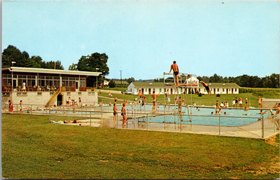 Postcard Swimming Pool at Sandy Cove North East, MD Hilltop Ranch for Teenagers