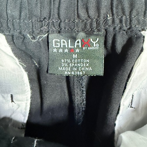 Jogger Galaxy by Harvic Cargo Twill 450 negro mediano - Imagen 8 de 8